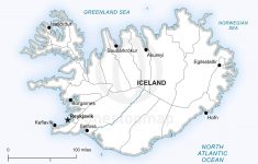 Vector Map Of Iceland Political | One Stop Map - Printable Map Of Iceland