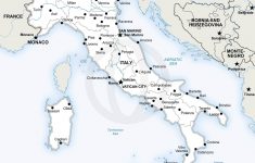 Vector Map Of Italy Political In 2019 | Free Printables | Pinterest - Printable Map Of Italy