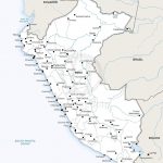 Vector Map Of Peru Political | One Stop Map   Printable Map Of Peru