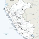 Vector Map Of Peru Political | Things Peru | Pinterest | Map Vector   Printable Map Of Peru