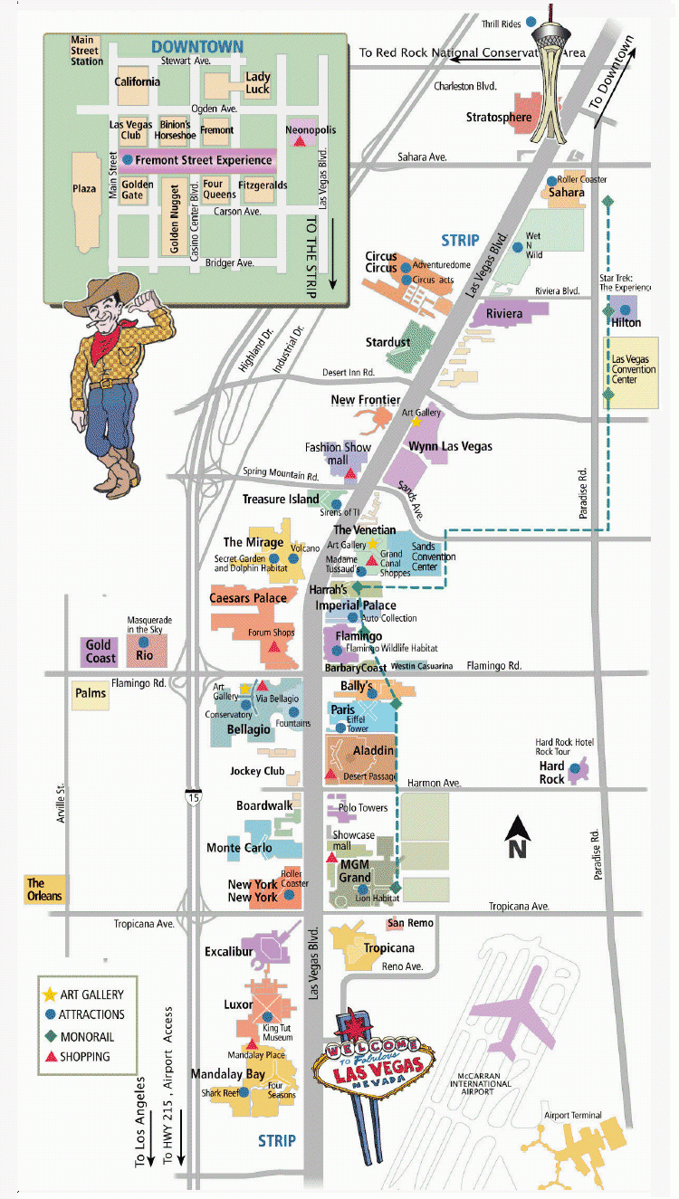 Vegas Strip And Downtown Map - Las Vegas Blvd Las Vegas Nevada - Map Of Las Vegas Strip Hotels Printable