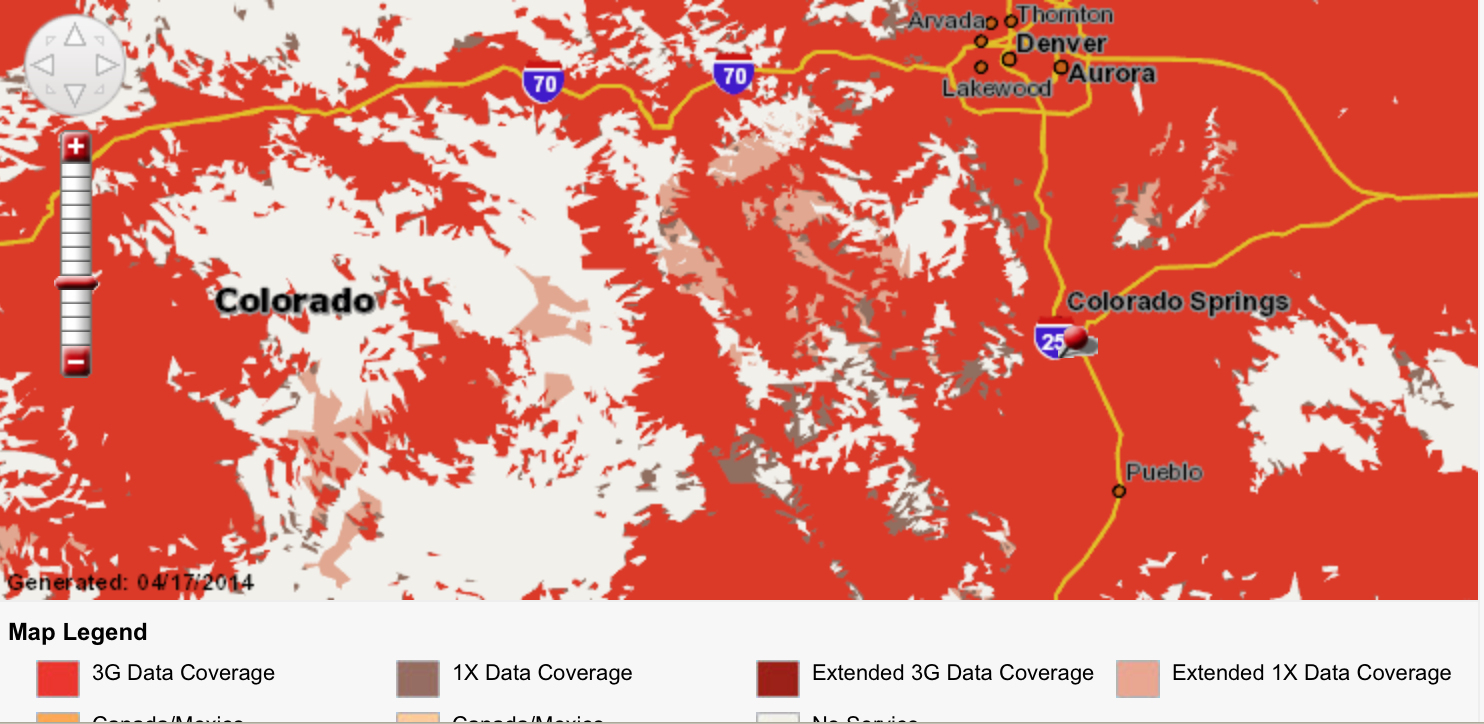 Verizon Coverage Map California - Klipy - Verizon Service Map California