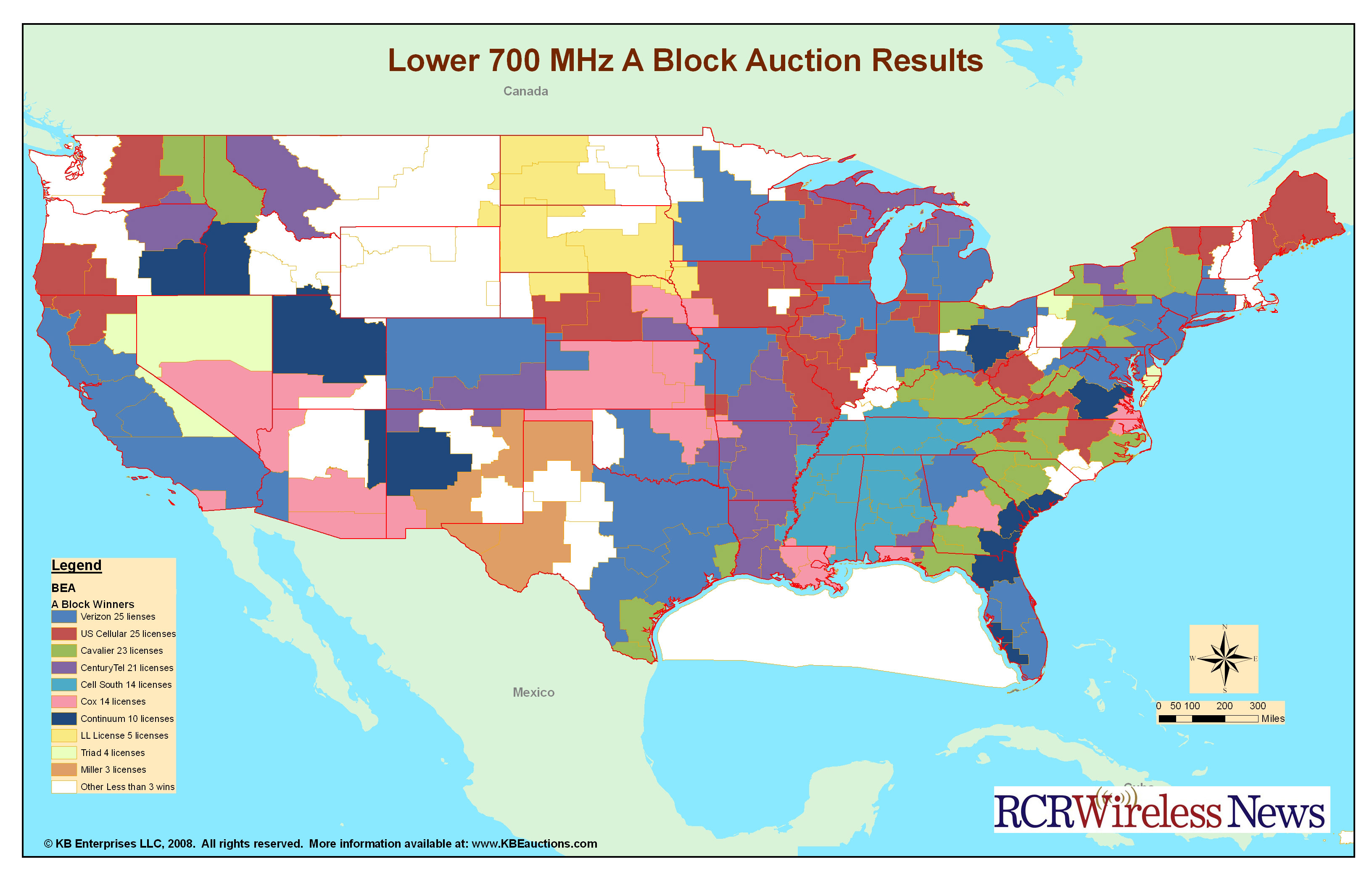 Verizon Wireless Makes Offer To Sell 700 Mhz Licenses If 1.7/2.1 Ghz - Verizon Wireless Coverage Map Texas