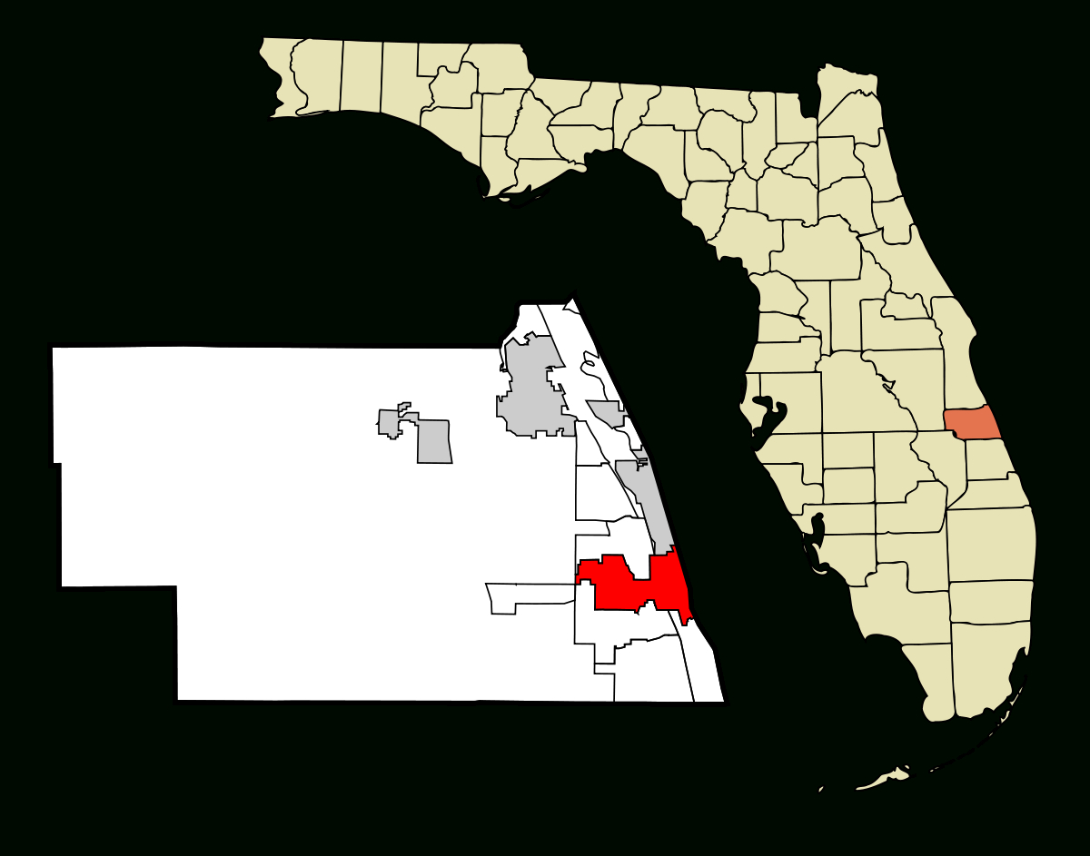 Vero Beach, Florida - Wikipedia - Vero Beach Fl Map Of Florida