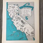 View Gallery Of San Diego Map Wall Art (Showing 11 Of 20 Photos)   California Map Wall Art