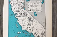 View Gallery Of San Diego Map Wall Art (Showing 11 Of 20 Photos) - California Map Wall Art