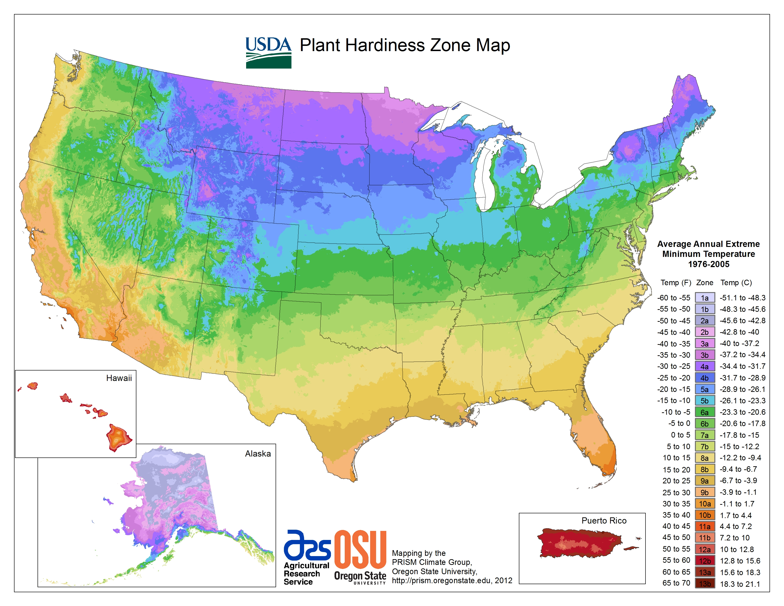 View Maps | Usda Plant Hardiness Zone Map - California Heat Zone Map