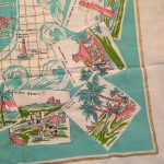 Vintage Florida State Map Tablecloth | #1928871055   Vintage Florida Map Tablecloth