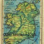 Vintage Ireland Map Ireland Map Ireland Map For Framing | Etsy   Emerald Isle Florida Map