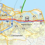 Virginia Beach Boulevard   Wikipedia   Printable Map Of Norfolk Va