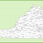 Virginia County Map   Virginia County Map Printable