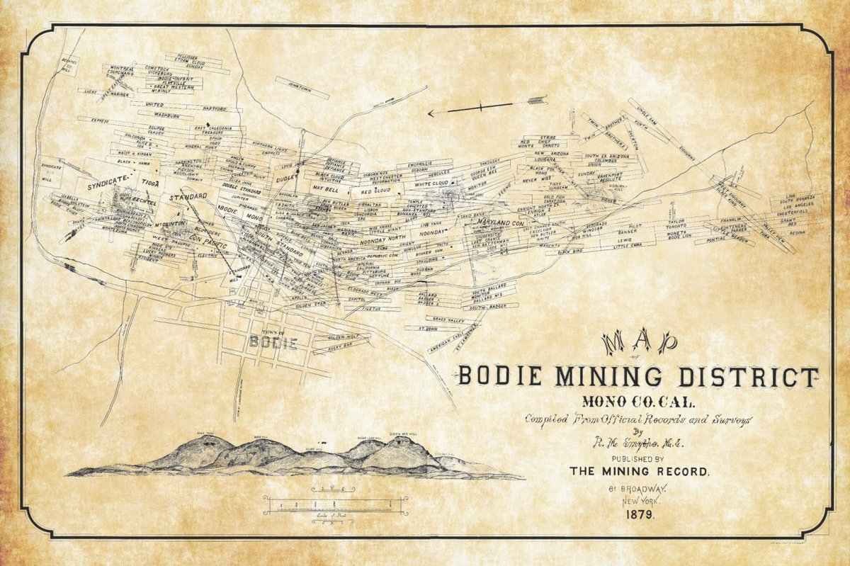 Visit Bodie (@visitbodie) | Twitter - Bodie California Map