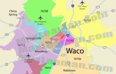 Waco Zip Code Map | Mortgage Resources - Map Of Midland Texas And Surrounding Areas