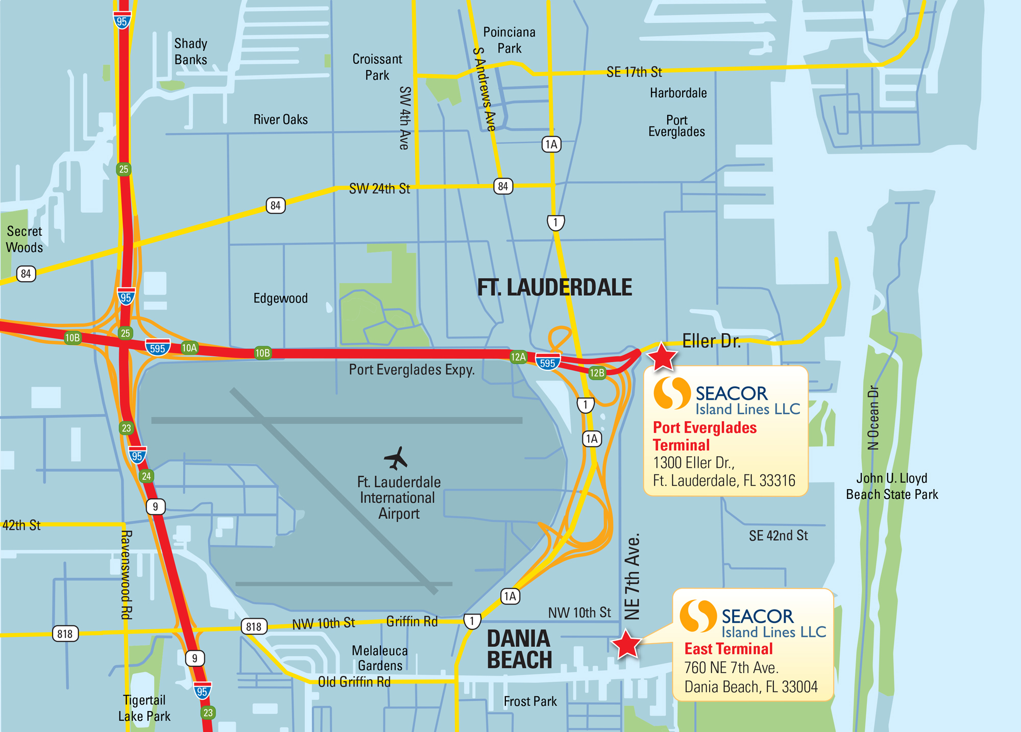 port everglades terminal map