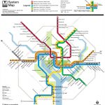 Washington, D.c. Subway Map | Rand   Printable Metro Map Of Washington Dc