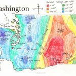Washington State Printable Map | State Studies | Pinterest   Printable Map Of Washington State