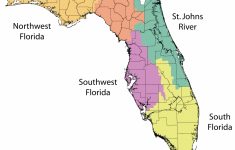 Water Management Districts | Florida Department Of Environmental - Florida Watershed Map