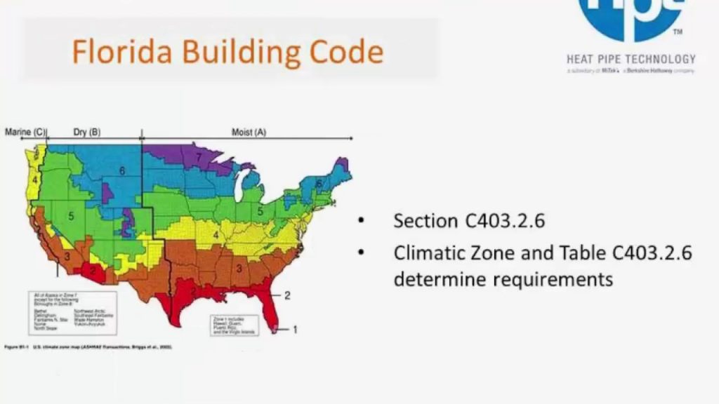 Florida Building Code Climate Zone Map