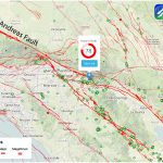 Weekend Earthquakes Along The San California River Map Map Of San   Map Of The San Andreas Fault In Southern California
