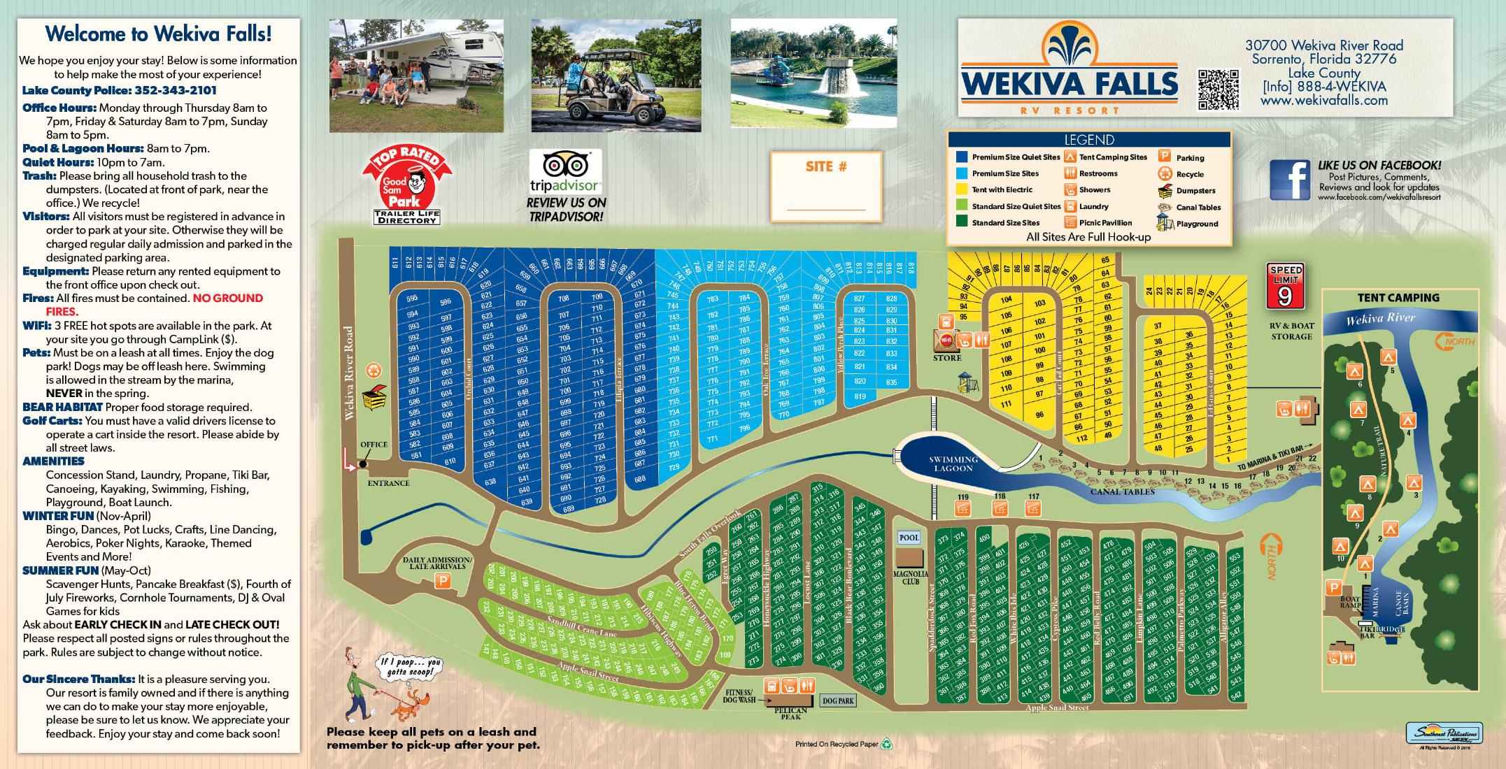 Wekiva Falls Rv Resort - Rv Dealers In Florida Map