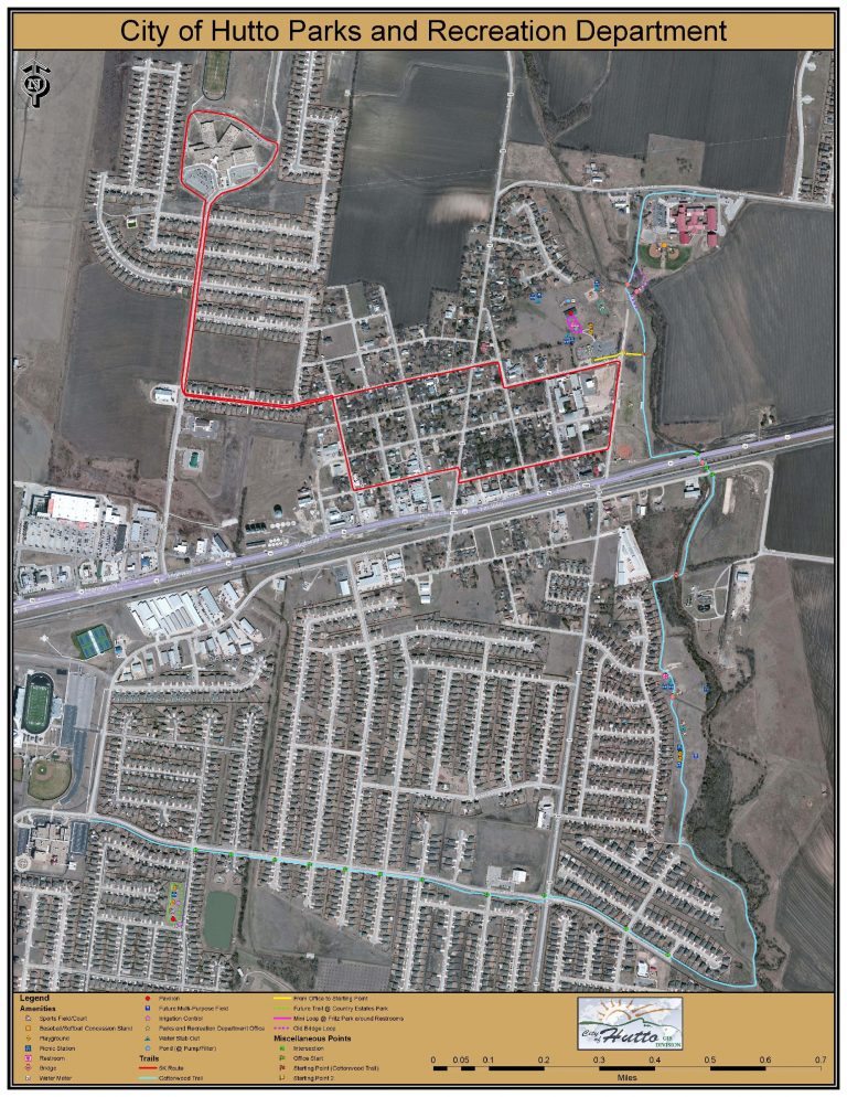 Welcome to City of Hutto Map