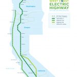 West Coast Green Highway: West Coast Electric Highway   Ev Charging Stations California Map