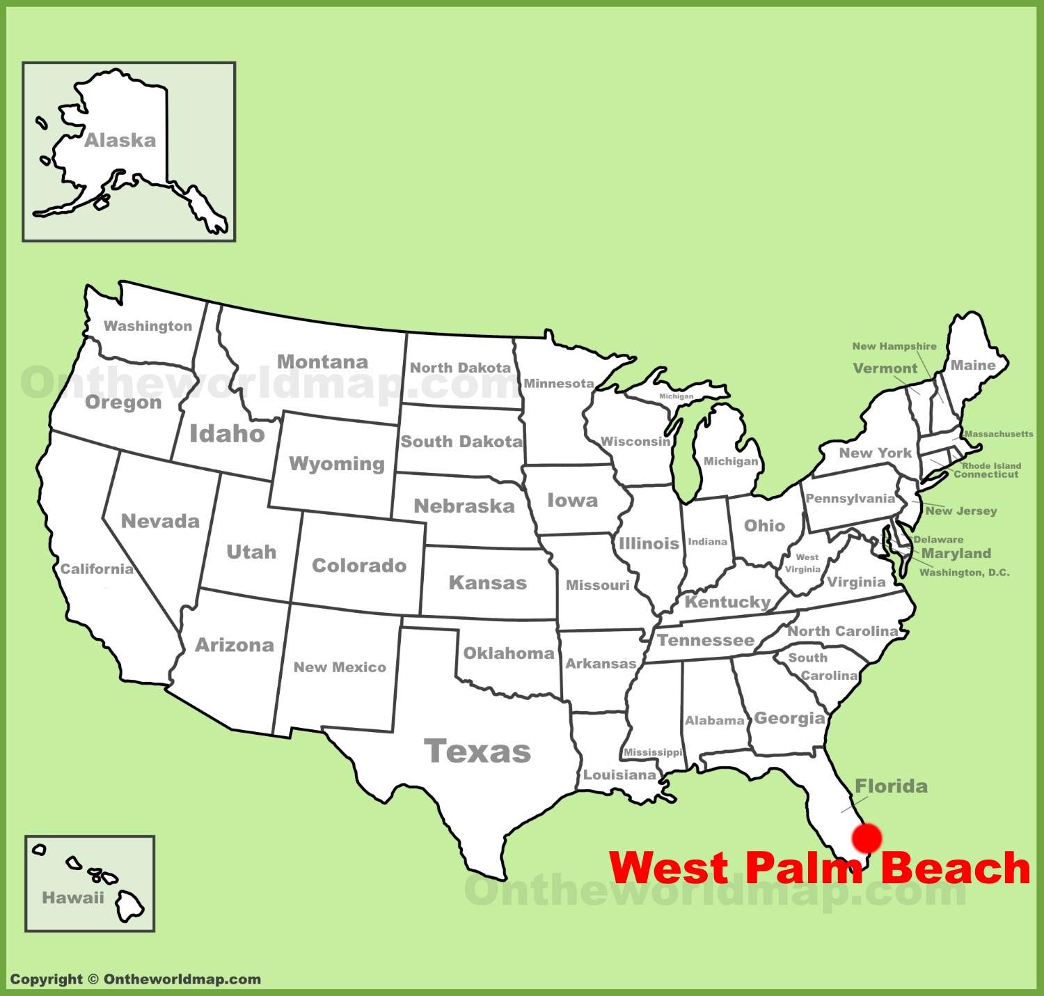 West Palm Beach Maps | Florida, U.s. | Maps Of West Palm Beach - Palm Beach Florida Map