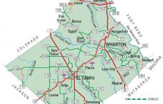 Wharton County | The Handbook Of Texas Online| Texas State - Map Of Matagorda County Texas