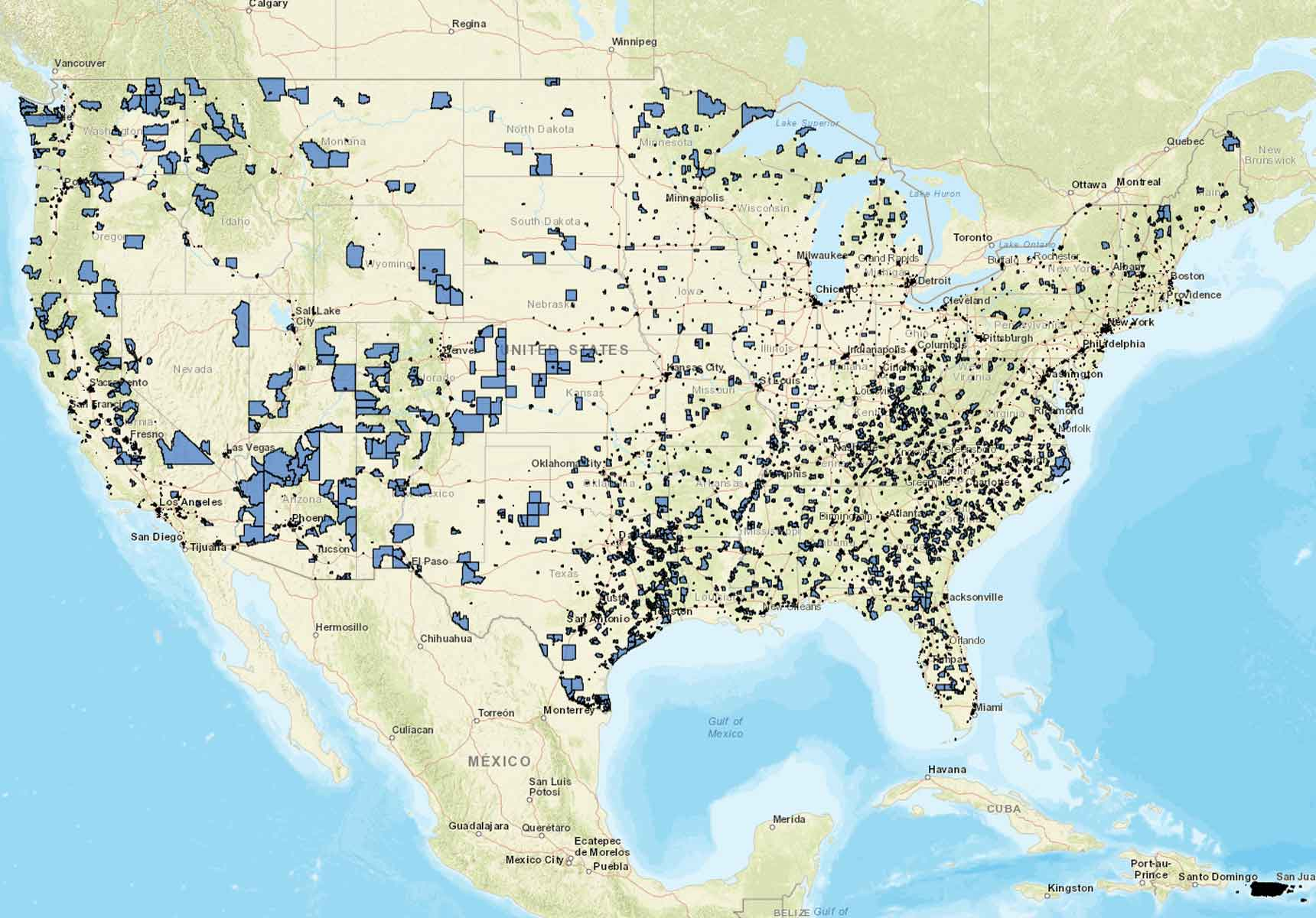 What Are Opportunity Zones? - Opportunitydb - Texas Opportunity Zone Map