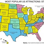 What Is The Most Popular Attraction In Illinois? | 'murica | Travel   California Roadside Attractions Map