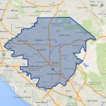 Where Is Anaheim California On The Map   Klipy   Map Showing Anaheim California