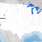 Where Is California Located On The Map?   Where Can I Buy A Map Of California