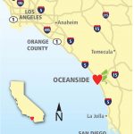 Where Is La Jolla California On A Map Printable Maps Oceanside   La Jolla California Map