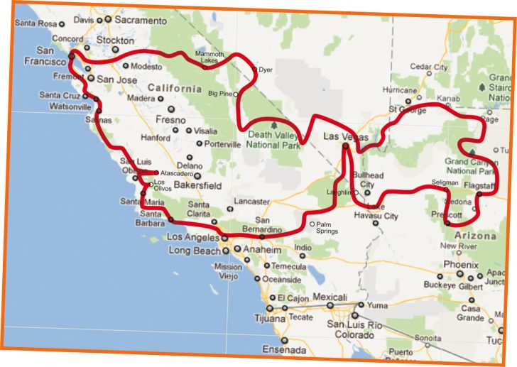 Map Of Malibu California Area