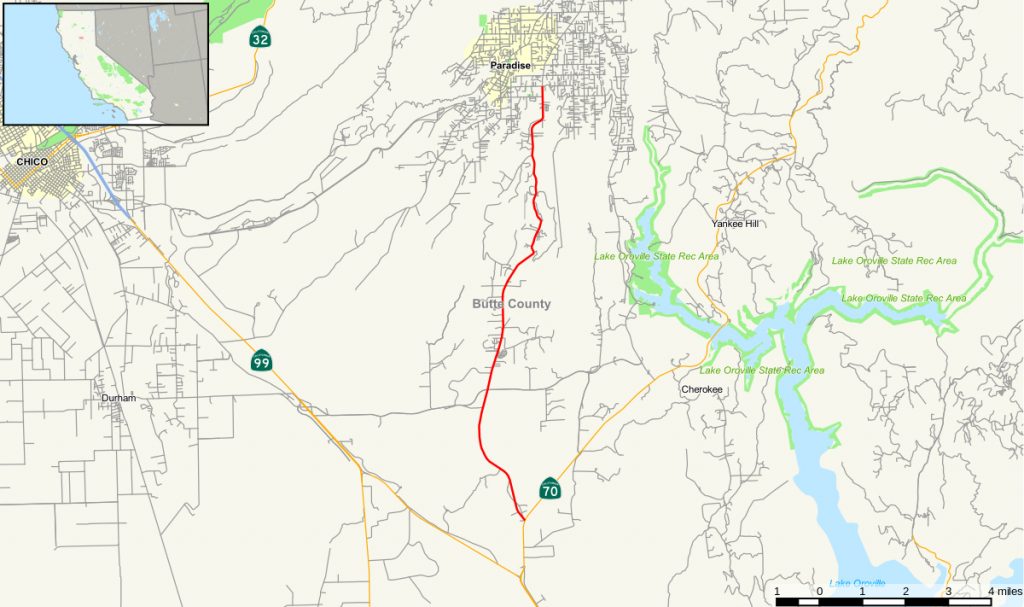 Where Is Oroville California On A Map - Klipy - Oroville California ...