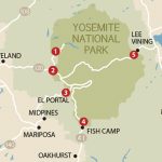 Where Is Yosemite National Park?   My Yosemite Park   Yosemite California Map