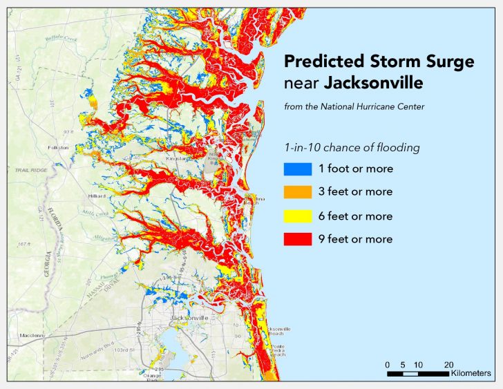 Printable Hurricane Map