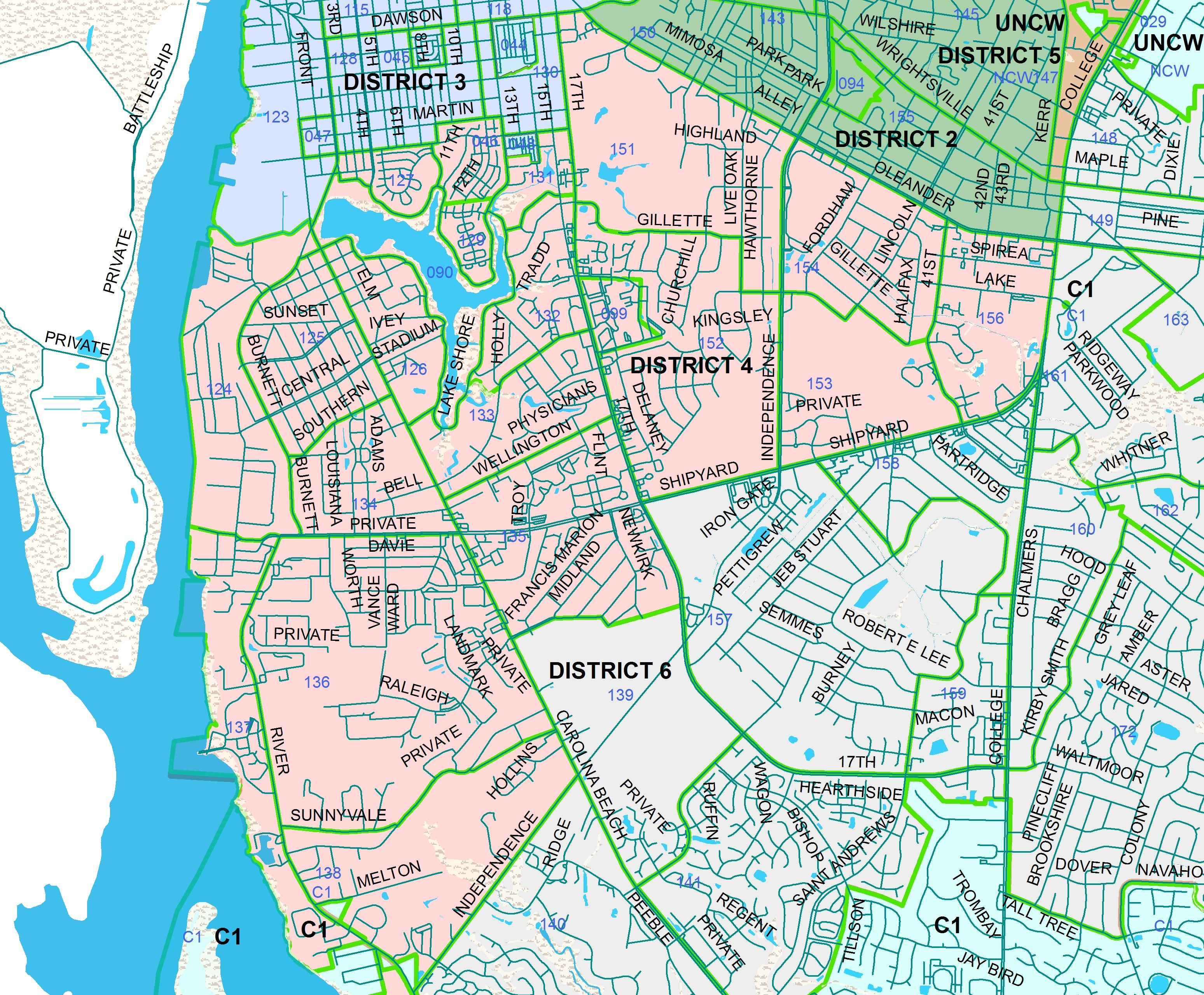 Wilmington Nc Neighborhoods Map Google Search N C Wilmington Printable Map Of Wilmington Nc 