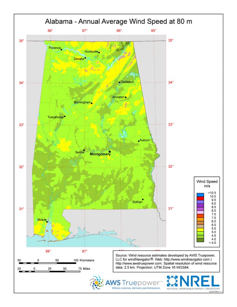 Windexchange: Wind Energy Maps And Data - Real Time Wind Map California ...