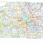 Wisconsin County Bicycle Maps   Printable Map Of Downtown Madison Wi