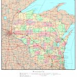 Wisconsin Political Map   Printable Map Of Downtown Madison Wi
