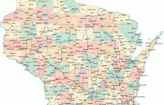 Wisconsin Road Map - Wi Road Map - Wisconsin Highway Map - Wisconsin Road Map Printable