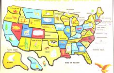 Wooden Usa Map Puzzle With States And Capitals | Travel Maps And - United States Map Puzzle Printable