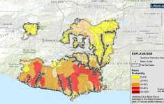 Woolsey Fire Mudslide Risk Map: Usgs Map Shows Likelihood Of Debris - Riverside California Fire Map