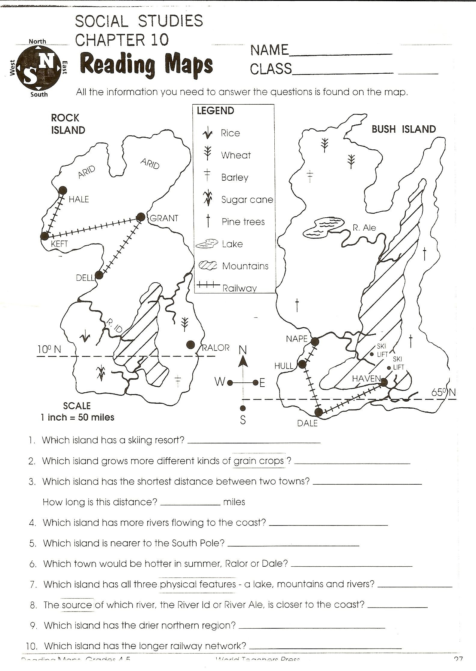 Worksheets Pages : Kindergarten Skillsorksheets Map For Free - Printable Map Skills Worksheets