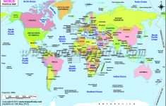 World Map Printable, Printable World Maps In Different Sizes - 8X10 Printable World Map