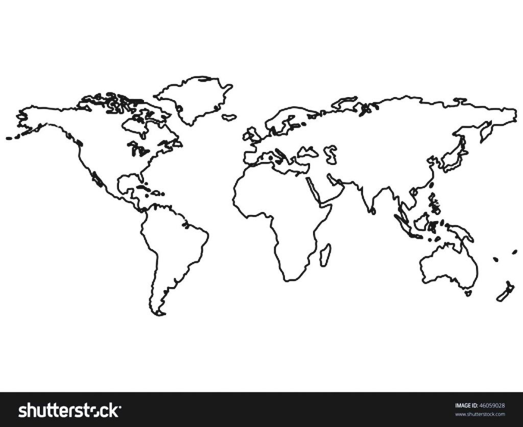 World Map Stencil Printable Best Image Of Diagram Wall At - World Map Stencil Printable