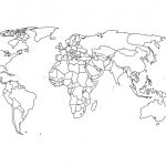 World Map Stencil Printable Stylish Ideas World Map Template With   World Map Stencil Printable
