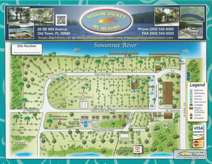 Florida Rv Campgrounds Map