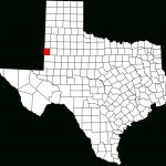 Yoakum County Texas Map   Yoakum County Texas Map